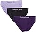 Balanced Tech Women's Seamless Bikini 3 Pack - Blackberry/Tulip Assorted - Medium