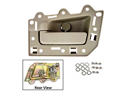 05-11 Jeep Grand Cherokee Inside Door Handle Rear Left Beige BJ0011 05 06 07 08 09 10 11