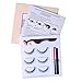 Magnetic Eyelashes and Eyeliner Natural Look Perm Individual Reusable Fake Eyelash Extension Tweezers Supplies, Black Eye Liner Pencil Waterproof Prime Kit No Glue, 3 Pairs