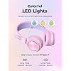 iClever-2-Pack-Bluetooth-Kids-Headphones-Colorful-Lights-LED-Kids-Headphones-Wireless-and-Wired-with-MIC-Volume-Control-Foldable-for-SchoolTravel iClever 2 Pack Bluetooth Kids Headphones, Colorful Lights LED Kids Wireless Headphones with MIC, Volume Control…