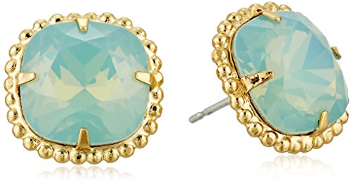 Sorrelli Pacific Opal Cushion-Cut Solitaire Stud Earrings