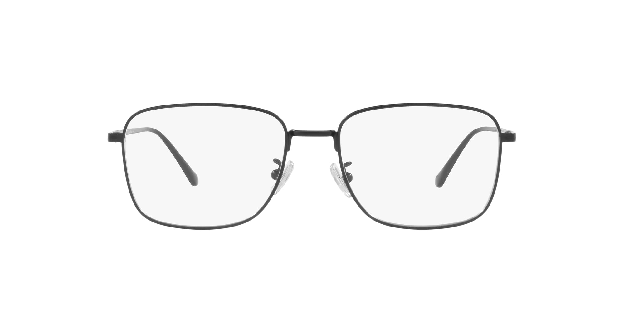 Photo 1 of Coach HC5150T Prescription Eyewear Frames, Black Titanium/Demo Lens, 55 mm