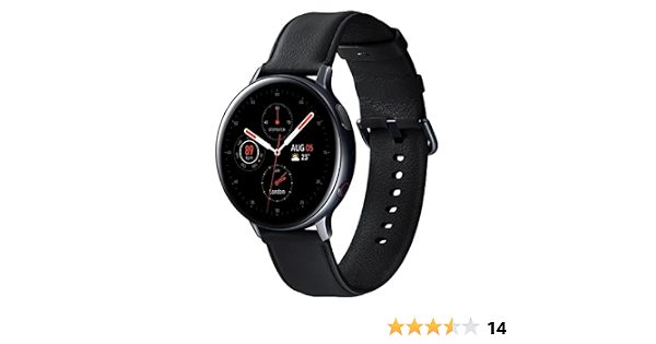 Samsung Galaxy Watch Active2 44mm Stainless Steel LTE - Black :  Amazon.com.au: Electronics