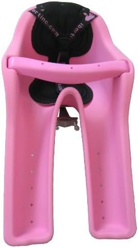 iBert Safe-T-Seat Child Bicycle Seat, Pink, One Size by iBert