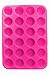 Silicone muffin pan 24 cup tin - Blue Pink BPA-Free, Nonstick silicon cupcake baking pan Food Grade, Eco Muffins Mold - Dishwasher, Microwave safe muffin top cupcake tray, BONUS E-BOOK WITH 50 RECIPES