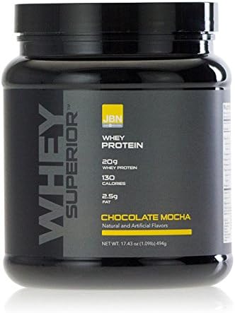 JBN: #1 Whey Superior Protein Powder: Pasture-Based Whey Isolate and Whey Concentrate, Gluten-Free, Non-GMO, 20G of Protein, Delicious Taste, Lean Muscle, Weight-Loss, 3rd Party Tested