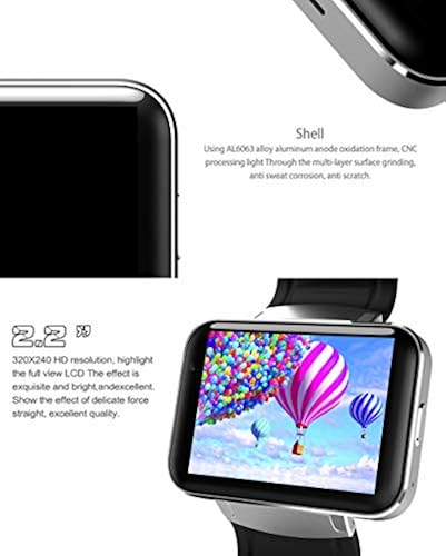 DM98 Smart Watch inch Android OS 3G Smartwatch Phone MTK6572