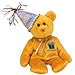 1 X TY Beanie Baby - NOVEMBER the Teddy Birthday Bear (w/ hat)