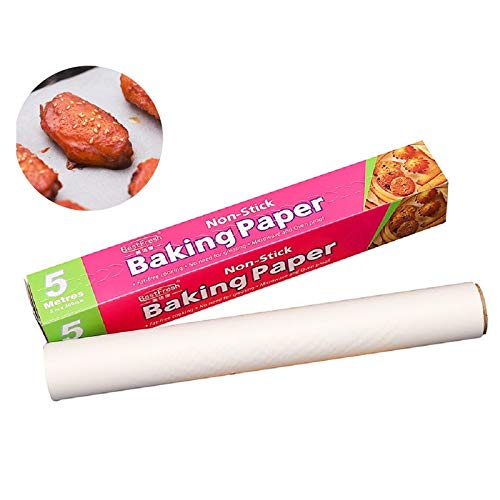Non Stick Cake Pan Parchment Paper,Baking Paper,Safe Paper Roll Greaseproof Paper Sheets Cooking Mats, Baking Tray Liner Cookie Sheet Liner for Baking,Cookies,Pizzas,Kitchen Buffet Cup Cake(30CMX10M)