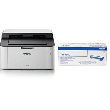 Brother Hl 1110 Stampante Laser Monocromatica Compatta Capacità Carta 250 Fogli Usb Tn 1050 Toner Nero