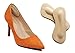 Leather Heel Grips Liner,Non Slip Inserts for Men Women Shoes Too Big,Shoe Filler Improved Shoe Fit and Comfort,Prevent Blisters (Khaki, Thick) (Beige/Brown, Thick)