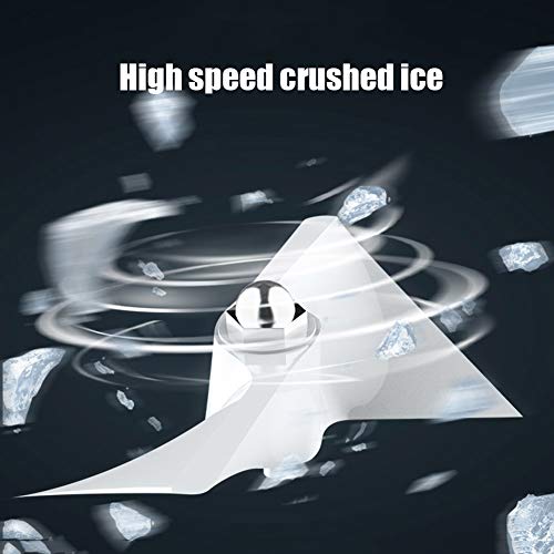 FRIDGE Eiswürfelmaschine Crushed Ice Eiswürfelbereiter 40kg Eiswürfel 24h Eiswürfelmaschine Mit Griff Automatische… – Bild 4