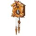 Best Choice Products Handcrafted Wood Cuckoo Clock w/Adjustable Volume, Night Sensor