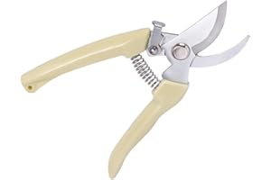 LIAOGO Garden Scissors, Garden Pruning Shears Plant Cutting Shears Gardening Tool Scissors for Flowers, Trimming Plants, Fruits Picking