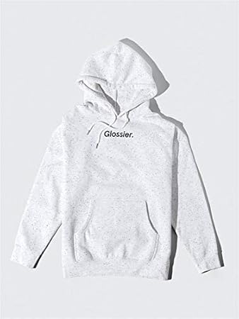 pink glossier sweatshirt