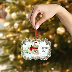 Dumpy Tree Frog Christmas Ornament 2024