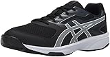 ASICS Men's Upcourt 2 Volleyball Shoe, Black/White/Phantom, 11 Medium US
