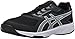 ASICS Mens Upcourt 2 Volleyball Shoe, Black/White/Phantom, 11 Medium US