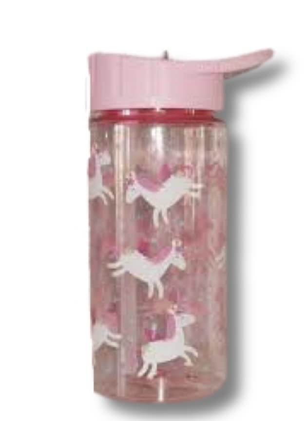 Pink water bottle