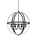 Westinghouse 6328200 Stella Mira Six-Light Indoor Chandelier, Oil Rubbed Bronze Finish with Highlights