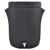 Cooler Cover, Decorative Bartending Supply - 10 Gallon Drink Dispenser - Black