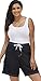 swimsuitsforall Women's Long Board Short 16 Black
