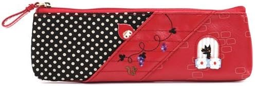 Amazon Com Black Dark Red Little Red Riding Hood Pencil Case By