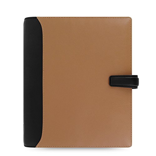 Filofax A5 Nappa Leather Organiser - Taupe/Black