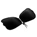 Tidetell Invisible Women's Strapless Self Adhesive Demi Bra with Drawstring Black C