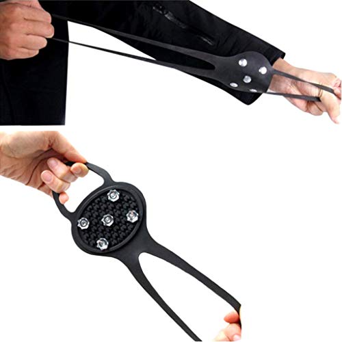 image for GreatGiftList Silicone Climbing Non-Slip Shoe Grip,Non-Slip Snow Cleat