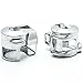 Krator Chrome Handlebar Switch Housing Cover Kit Compatible with Honda 2002-2007 Honda VTX 1800 Models C/R/S/F/N Custom, CSH005