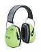 Howard Leight by Honeywell Leightning L3HV Hi-Visibility Noise Blocking Safety Earmuff (1013941),Bright Green