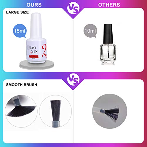 Dip Powder Nail Kit With Base, Activator, Top, Brush Cleaner For Dip