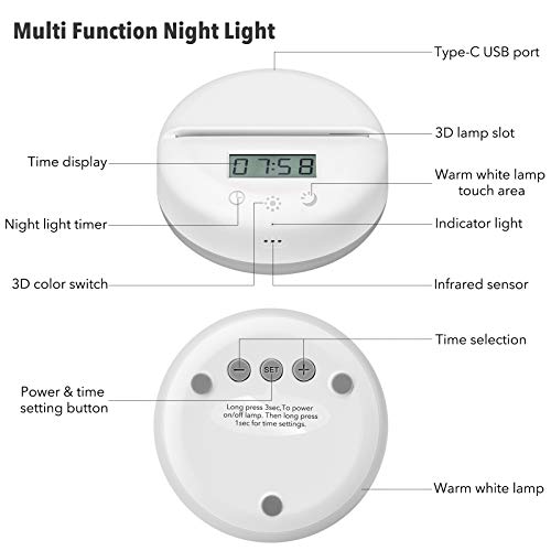 3D Star Wars Night Light – 3 Patterns, 16 Colors, Remote & Touch Control, Perfect Gift For Fans, Kids, Teens