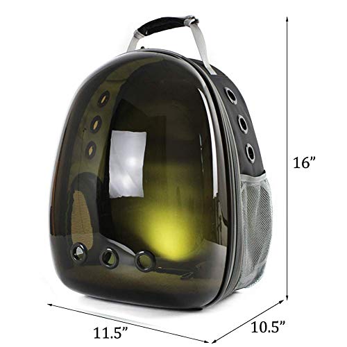 image for C&W Innovative Traveler Bubble Backpack Pet Carriers for Cats and Dogs