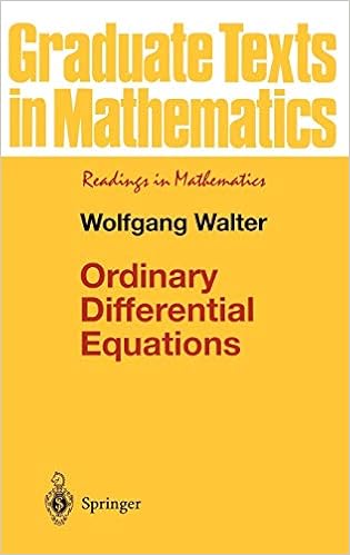 Ordinary Differential Equations Graduate Texts In - 