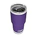 YETI Rambler 30 oz Tumbler, Stainless Steel, Vacuum Insulated with MagSlider Lid, Peak Purple