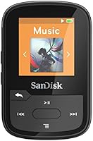 SanDisk SDMX28-016G-G46K Clip Sport Plus MP3 Player, 16GB (Black)