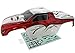 Losi 1/8 LST XXL 2 Painted Red & White Body Shell, Decals & Body Clips