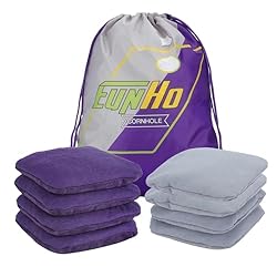 EunHo Dual Sided Cornhole Bags Set of 8 Regulation