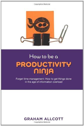 How to be a Productivity Ninja: Forget Time Management: How ...