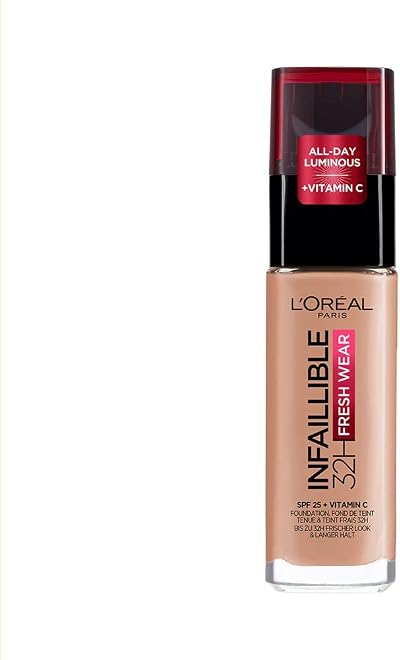 L'Oreal Paris Infallible 32H Fresh Wear Foundation 160 Rose Linen SPF 25