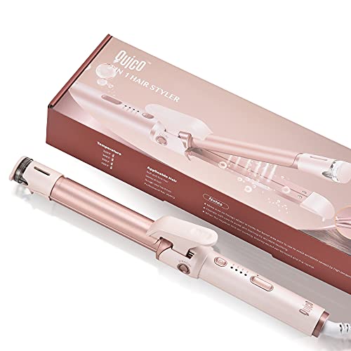 QUICO 2in1 Hair Straightener and Curler, Valentines Day Gifts, 1