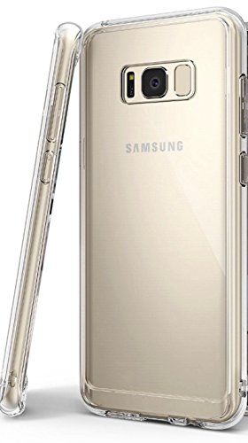 Samsung Galaxy S8 Clear Case by Smart Protection  Clearlite Series  Crystal Clear Silicone Ultra-Thin TPU Case [Scratch Resistant] Slim Fit Flexible TPU Gel Rubber