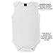 Little Pipers Baby Cotton Onesee White Undershirts Bodysuits 3 Pack (24-36 Months, White Sleeveless)