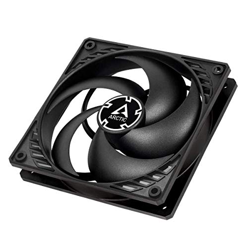 ARCTIC-P12-PWM-120-mm-Ventilador-de-Caja-para-CPU-con-PWM-Motor-Muy-Silencioso-Computadora-200-1800-RPM-NegroNegro