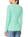 baleaf Women's Long Sleeve Fishing Shirts UPF 50+ Sun Protection SPF Quick Dry Lightweight T-Shirt Outdoor Hiking Runing Light Green Size XL