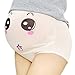 Cotton Whisper 3 Pack Pregnancy Maternity Printing Smile Adjustable (3X-Large, 002)