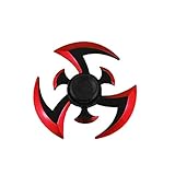 Figit Spinner Metal,Two Years, Tri Hand Spinner Finger Fidget Hybird Bearing Gyro Kids Adult Focus Desk Toy (C3)