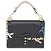 Fendi Women’s Multicolor Stitched Kan I Leather Shoulder Bag